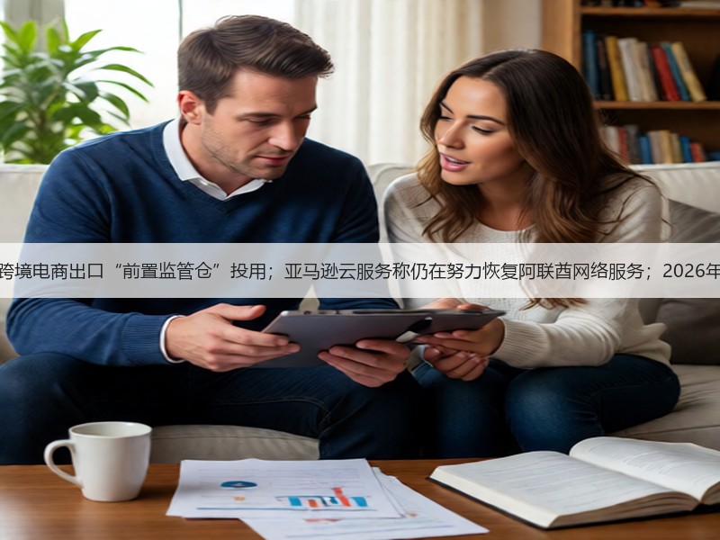 氪星晚报｜全国首个跨境电商出口“前置监管仓”投用；亚马逊云服务称仍在努力恢复阿联酋网络服务；2026年全国消费促进月启动(图3)