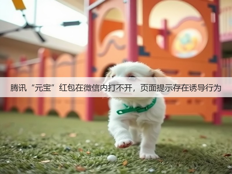 腾讯“元宝”红包在微信内打不开，页面提示存在诱导行为(图2)