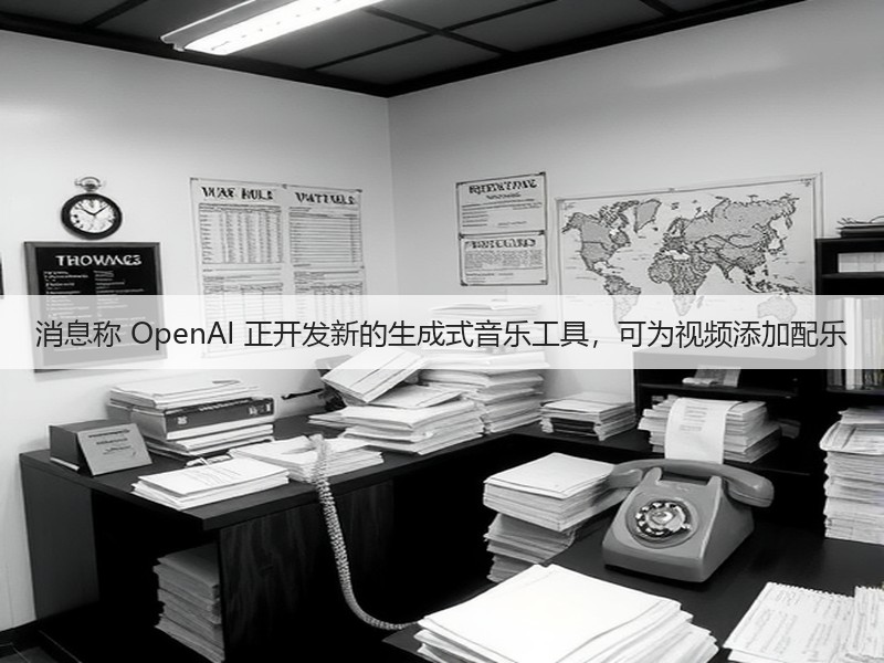 消息称 OpenAI 正开发新的生成式音乐工具，可为视频添加配乐(图3)