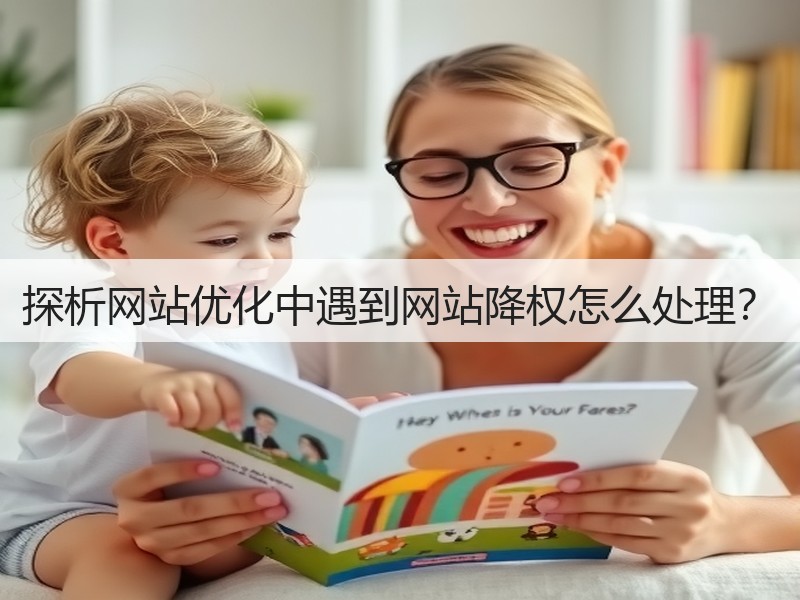 探析网站优化中遇到网站降权怎么处理？(图3)