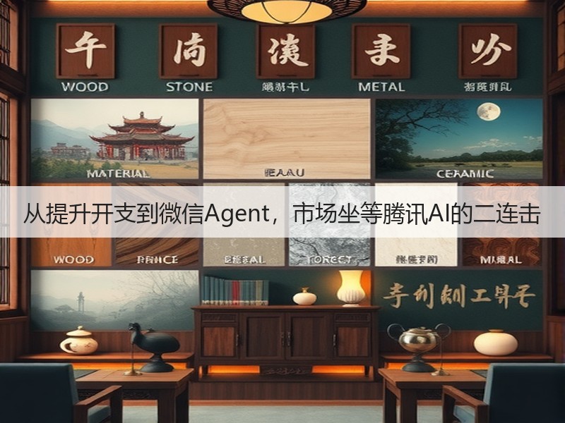 从提升开支到微信Agent,市场坐等腾讯AI的二连击(图3) 从提升开支到微信Agent,市场坐等腾讯AI的二连击(图3)