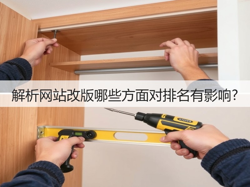解析网站改版哪些方面对排名有影响?(图2) 解析网站改版哪些方面对排名有影响?(图2)