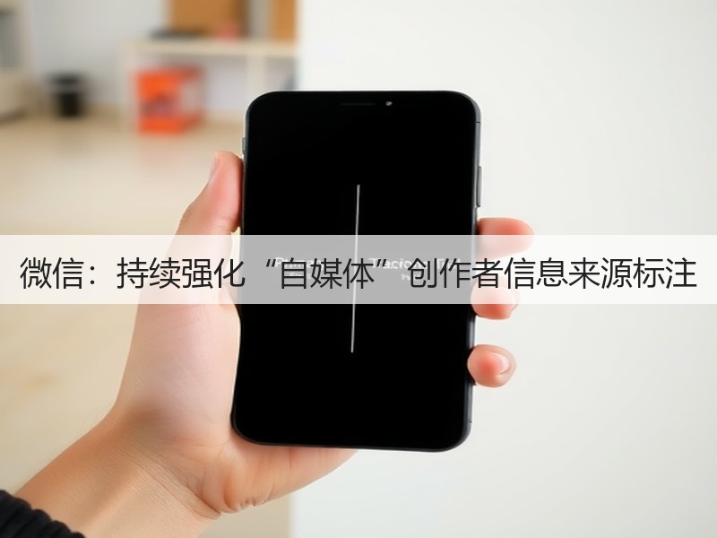 微信：持续强化“自媒体”创作者信息来源标注(图3)