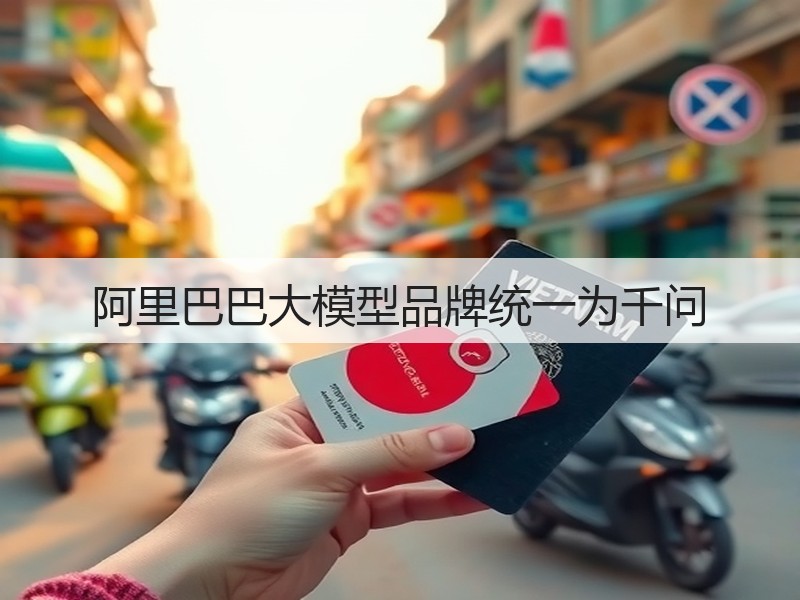 阿里巴巴大模型品牌统一为千问(图2)
