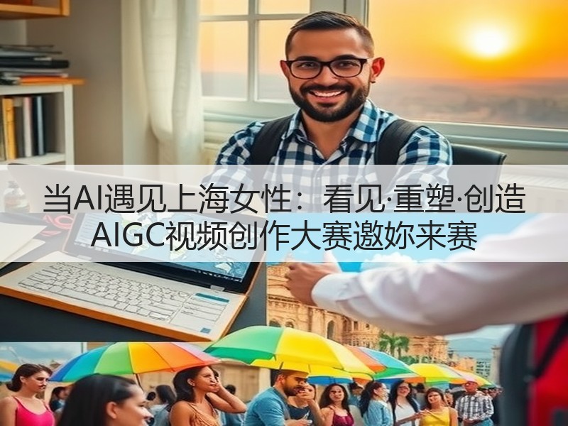 当AI遇见上海女性：看见·重塑·创造 AIGC视频创作大赛邀妳来赛(图2)