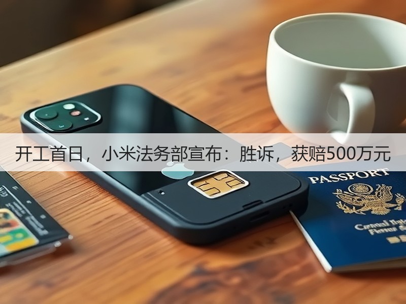 开工首日，小米法务部宣布：胜诉，获赔500万元(图2)