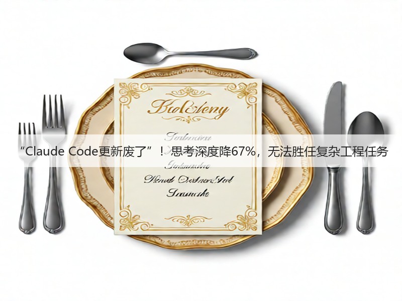 “Claude Code更新废了”！思考深度降67%，无法胜任复杂工程任务(图2)