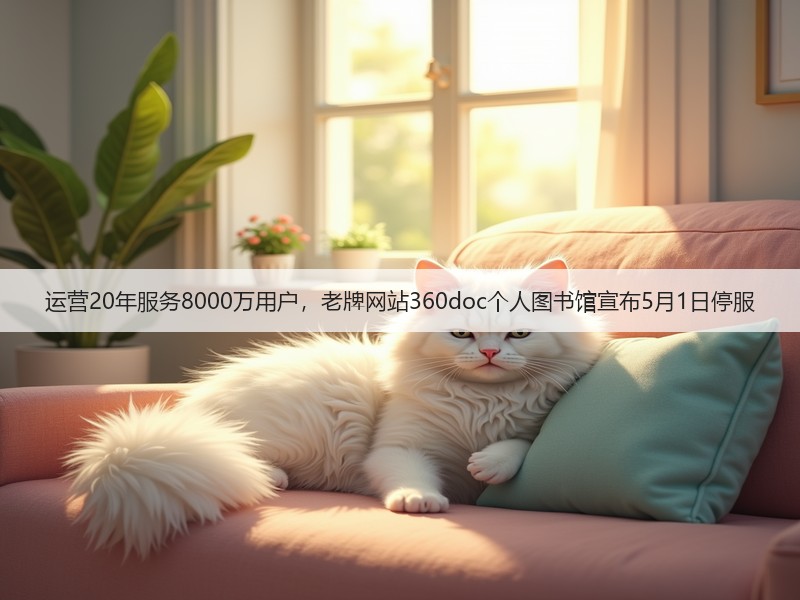 运营20年服务8000万用户，老牌网站360doc个人图书馆宣布5月1日停服(图3)