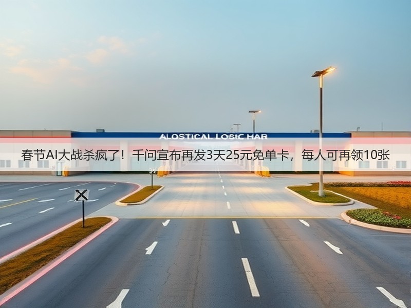 春节AI大战杀疯了！千问宣布再发3天25元免单卡，每人可再领10张(图3)