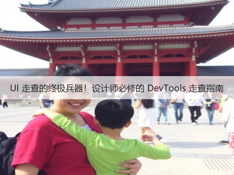 UI 走查的终极兵器!设计师必修的 DevTools 走查指南 UI 走查的终极兵器!设计师必修的 DevTools 走查指南