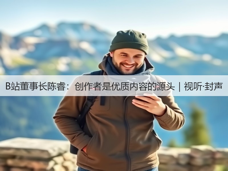 B站董事长陈睿:创作者是优质内容的源头|视听·封声(图3) B站董事长陈睿:创作者是优质内容的源头|视听·封声(图3)