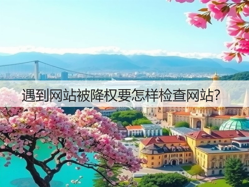 遇到网站被降权要怎样检查网站?(图3) 遇到网站被降权要怎样检查网站?(图3)