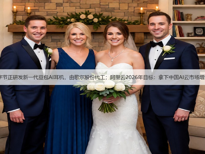 AI早报 |字节正研发新一代豆包AI耳机,由歌尔股份代工;阿里云2026年目标:拿下中国AI云市场增量的80%(图2) AI早报 |字节正研发新一代豆包AI耳机,由歌尔股份代工;阿里云2026年目标:拿下中国AI云市场增量的80%(图2)