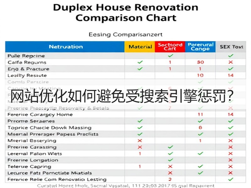 网站优化如何避免受搜索引擎惩罚？