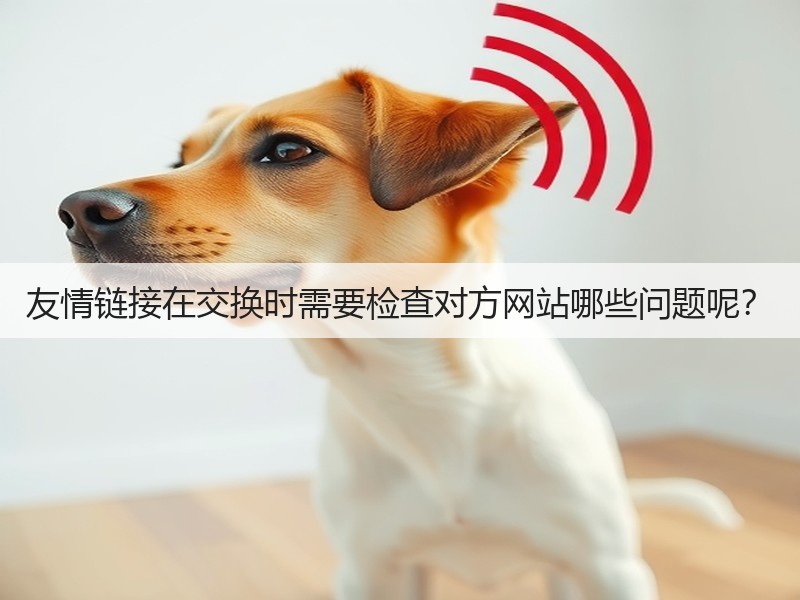 友情链接在交换时需要检查对方网站哪些问题呢？(图2)