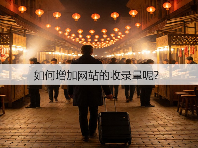 如何增加网站的收录量呢？(图3)