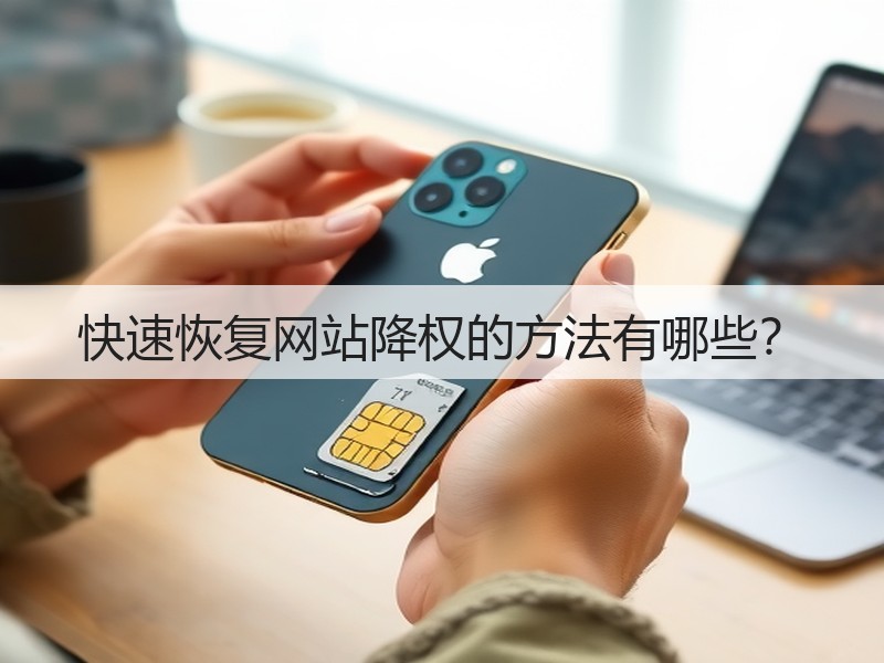 快速恢复网站降权的方法有哪些？(图2)