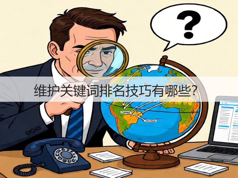 维护关键词排名技巧有哪些？(图2)