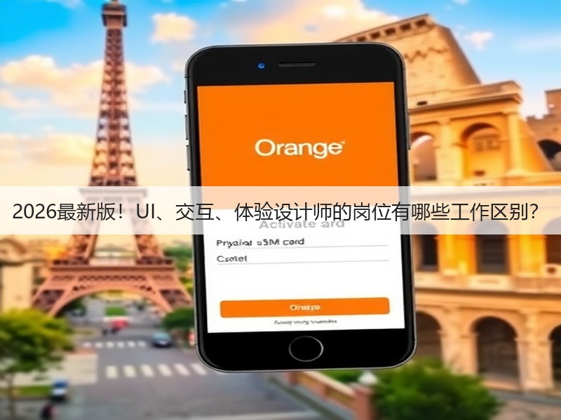 2026最新版！UI、交互、体验设计师的岗位有哪些工作区别？(图3)