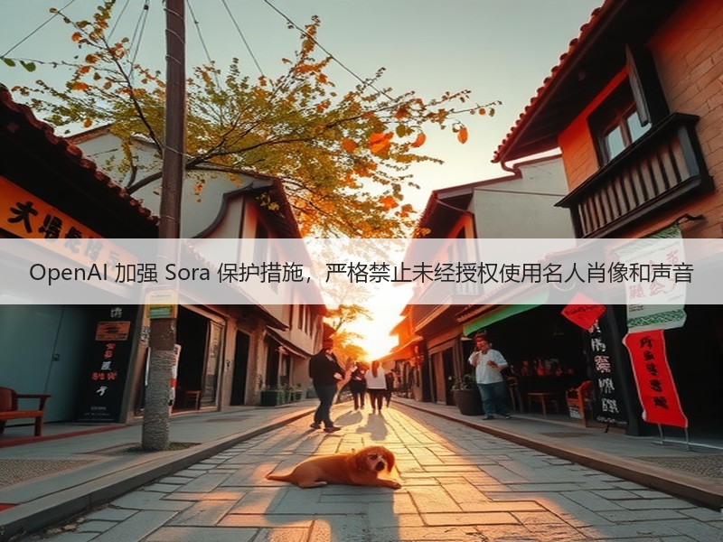 OpenAI 加强 Sora 保护措施，严格禁止未经授权使用名人肖像和声音