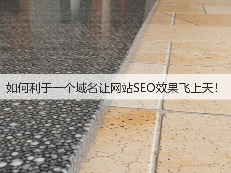 如何利于一个域名让网站SEO效果飞上天！