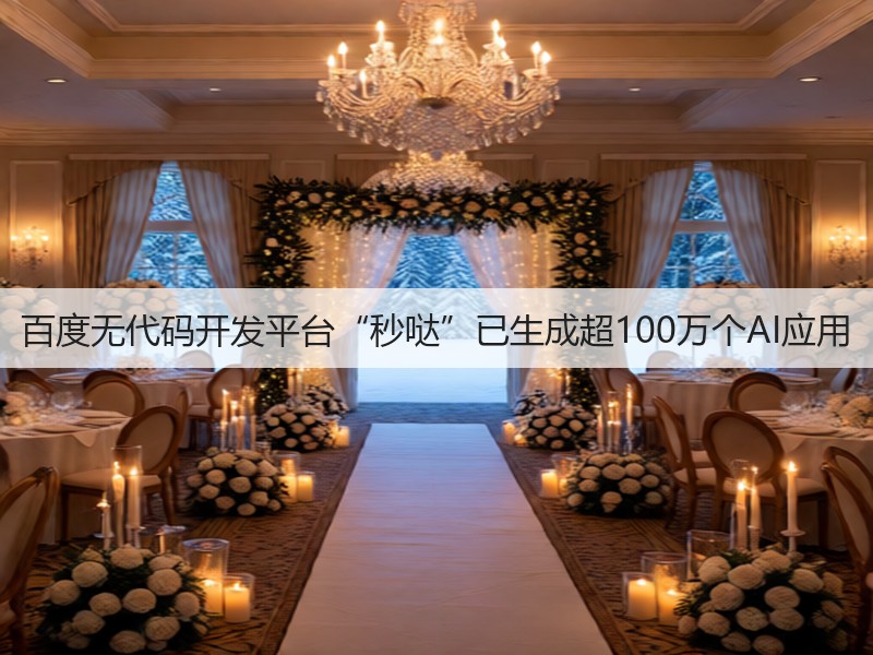 百度无代码开发平台“秒哒”已生成超100万个AI应用(图3)