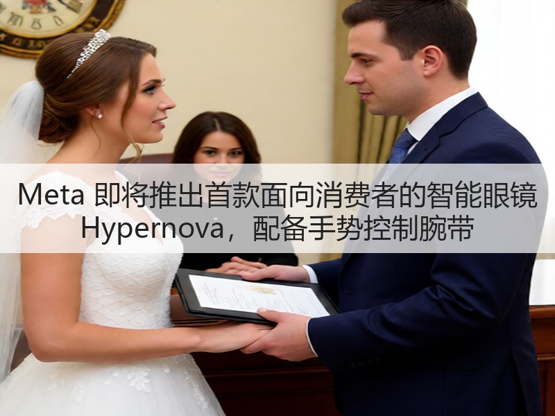 Meta 即将推出首款面向消费者的智能眼镜 Hypernova，配备手势控制腕带(图3)