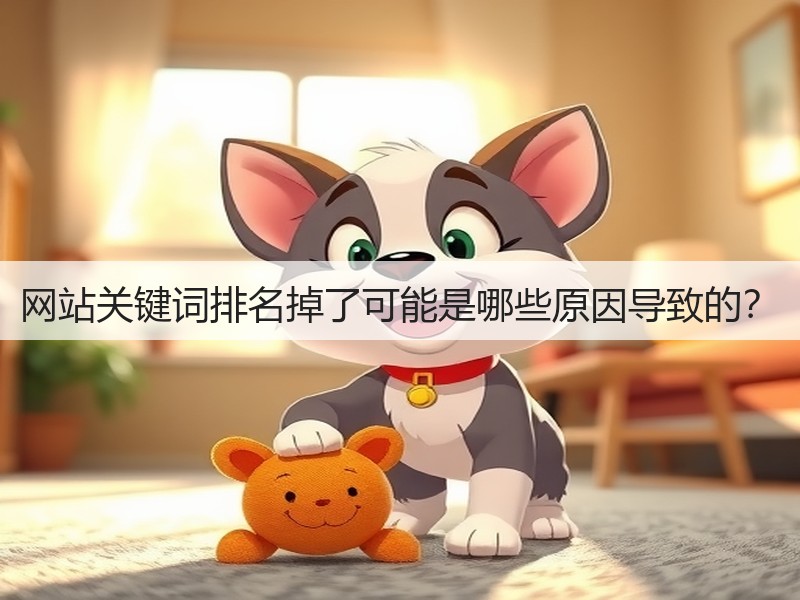 网站关键词排名掉了可能是哪些原因导致的?(图3) 网站关键词排名掉了可能是哪些原因导致的?(图3)