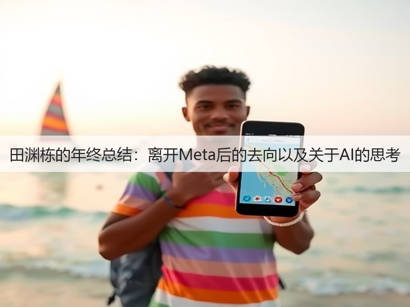 田渊栋的年终总结:离开Meta后的去向以及关于AI的思考(图3) 田渊栋的年终总结:离开Meta后的去向以及关于AI的思考(图3)