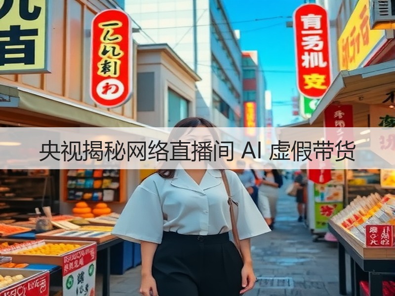 央视揭秘网络直播间 AI 虚假带货(图3)