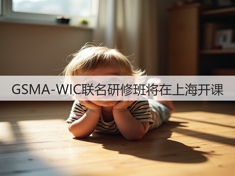 GSMA-WIC联名研修班将在上海开课(图3)