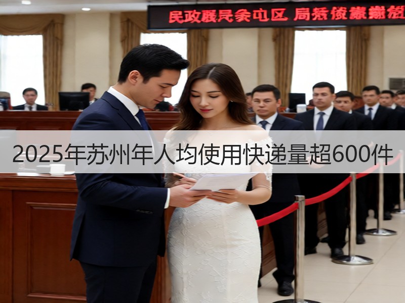 2025年苏州年人均使用快递量超600件(图2) 2025年苏州年人均使用快递量超600件(图2)