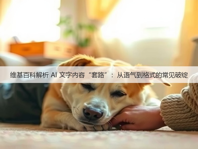 维基百科解析 AI 文字内容“套路”：从语气到格式的常见破绽(图3)