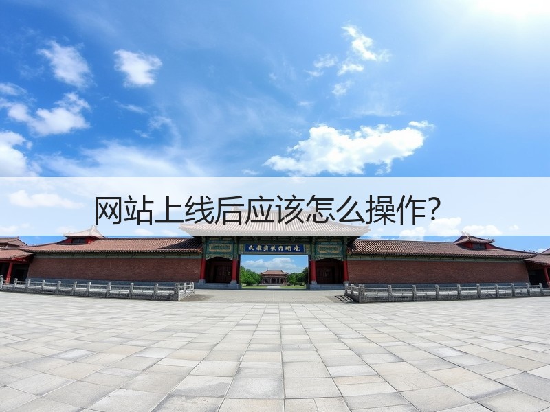 网站上线后应该怎么操作？(图2)