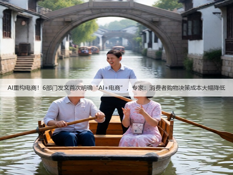 AI重构电商！6部门发文首次明确“AI+电商”，专家：消费者购物决策成本大幅降低(图3)