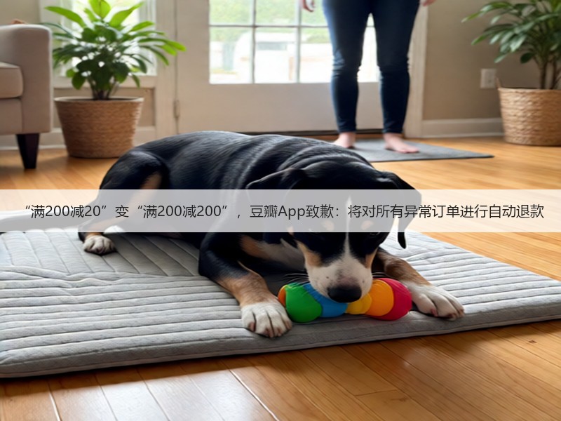 “满200减20”变“满200减200”，豆瓣App致歉：将对所有异常订单进行自动退款(图2)
