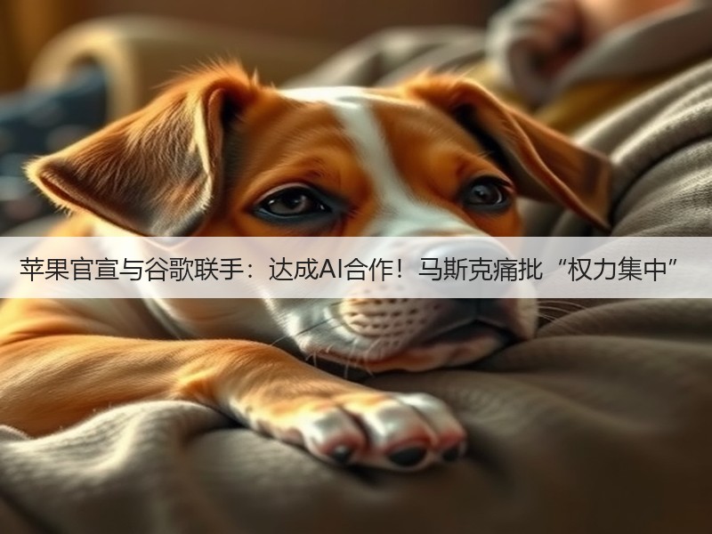 苹果官宣与谷歌联手：达成AI合作！马斯克痛批“权力集中”(图3)