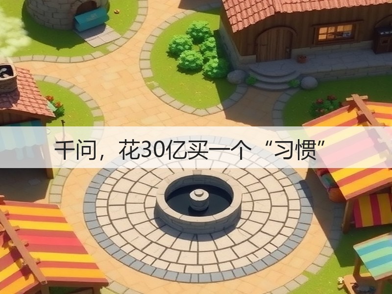 千问，花30亿买一个“习惯”(图2)