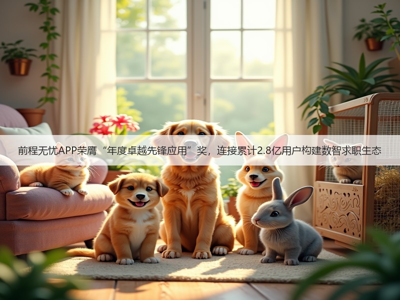 前程无忧APP荣膺“年度卓越先锋应用”奖,连接累计2.8亿用户构建数智求职生态(图2) 前程无忧APP荣膺“年度卓越先锋应用”奖,连接累计2.8亿用户构建数智求职生态(图2)