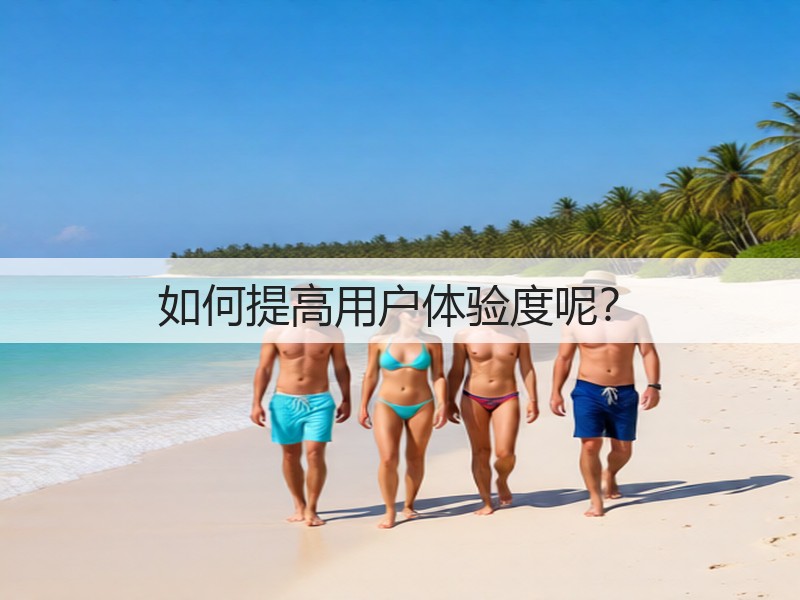 如何提高用户体验度呢?(图2) 如何提高用户体验度呢?(图2)