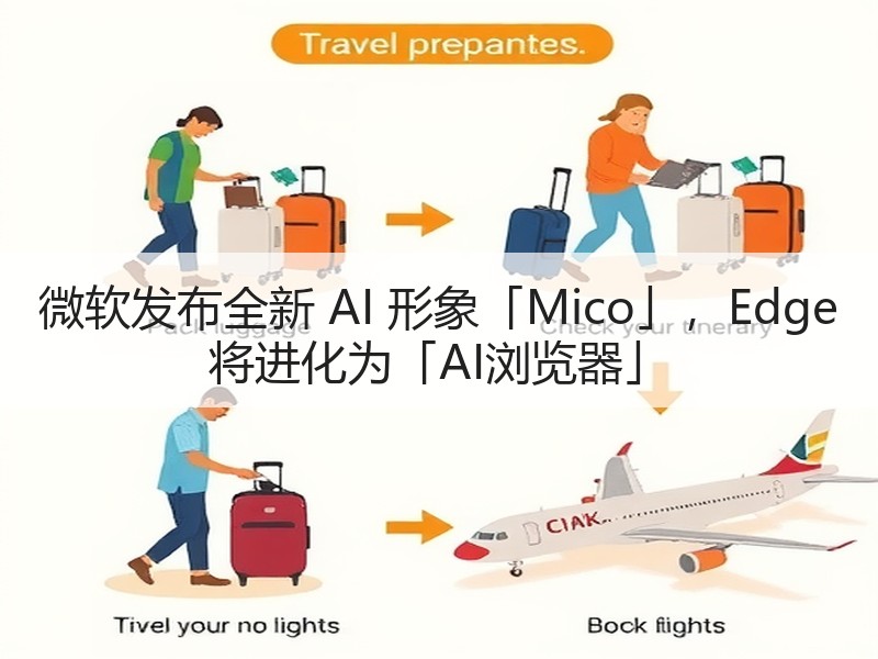 微软发布全新 AI 形象「Mico」，Edge 将进化为「AI浏览器」