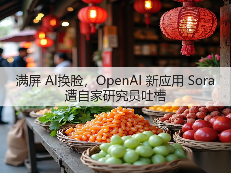 满屏 AI换脸,OpenAI 新应用 Sora 遭自家研究员吐槽(图1) 满屏 AI换脸,OpenAI 新应用 Sora 遭自家研究员吐槽(图1)