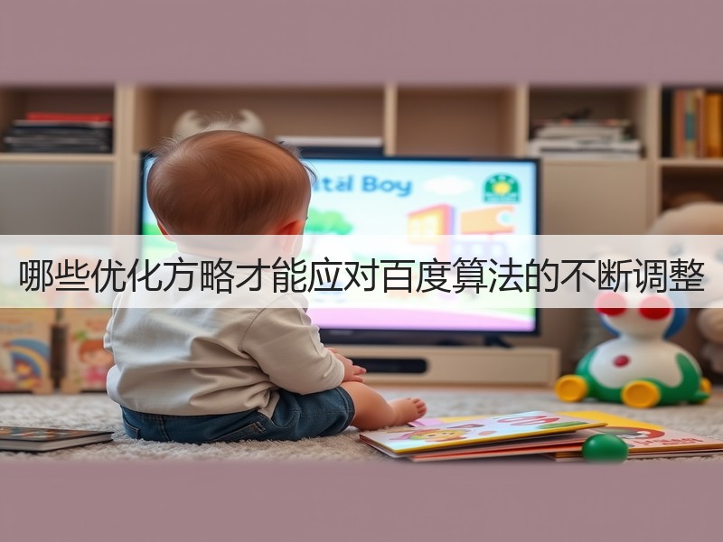 哪些优化方略才能应对百度算法的不断调整(图2)