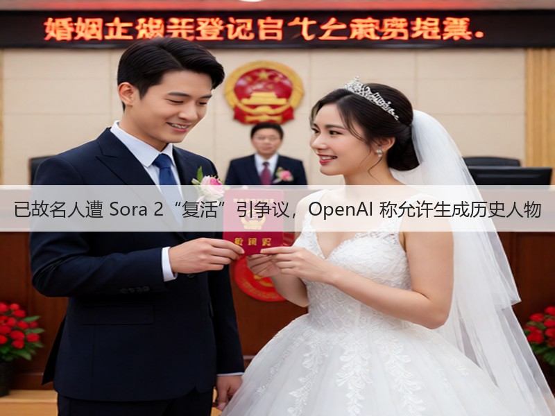 已故名人遭 Sora 2“复活”引争议,OpenAI 称允许生成历史人物(图1) 已故名人遭 Sora 2“复活”引争议,OpenAI 称允许生成历史人物(图1)