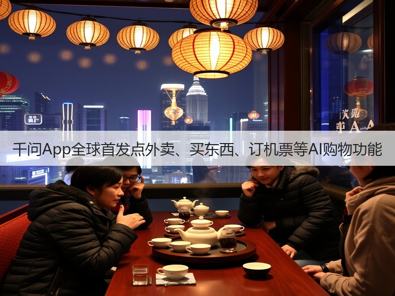 千问App全球首发点外卖、买东西、订机票等AI购物功能(图2) 千问App全球首发点外卖、买东西、订机票等AI购物功能(图2)