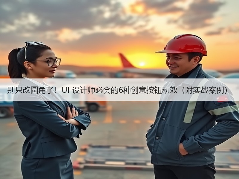 别只改圆角了!UI 设计师必会的6种创意按钮动效(附实战案例) 别只改圆角了!UI 设计师必会的6种创意按钮动效(附实战案例)