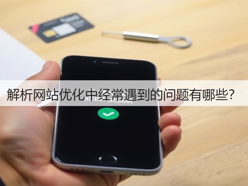 解析网站优化中经常遇到的问题有哪些？(图3)