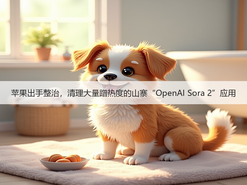 苹果出手整治，清理大量蹭热度的山寨“OpenAI Sora 2”应用