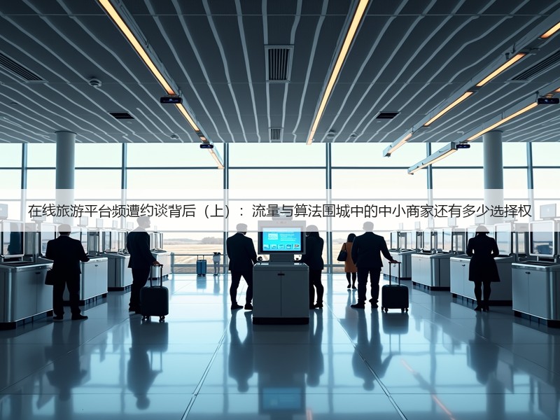 在线旅游平台频遭约谈背后(上):流量与算法围城中的中小商家还有多少选择权(图2) 在线旅游平台频遭约谈背后(上):流量与算法围城中的中小商家还有多少选择权(图2)