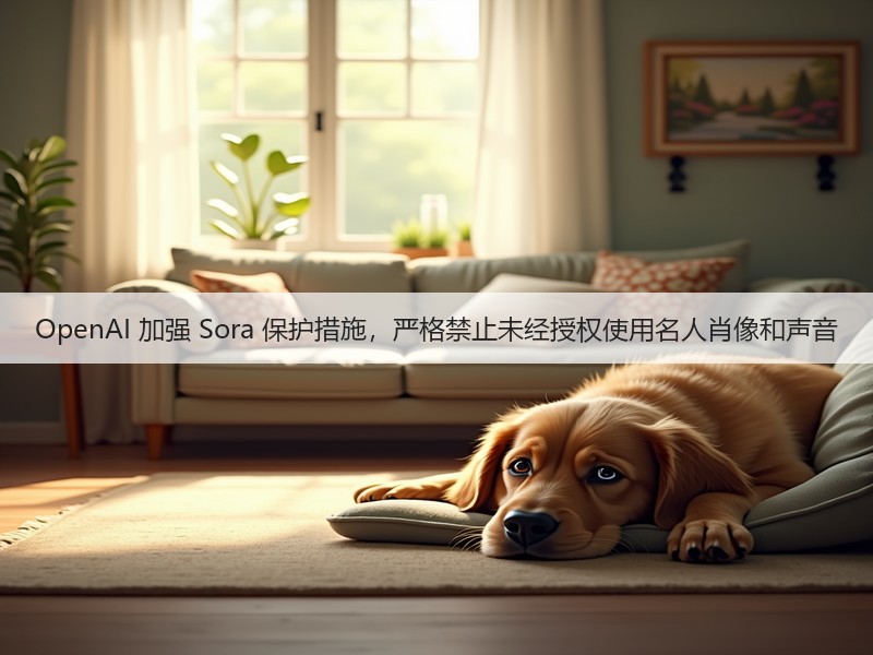OpenAI 加强 Sora 保护措施，严格禁止未经授权使用名人肖像和声音(图2)